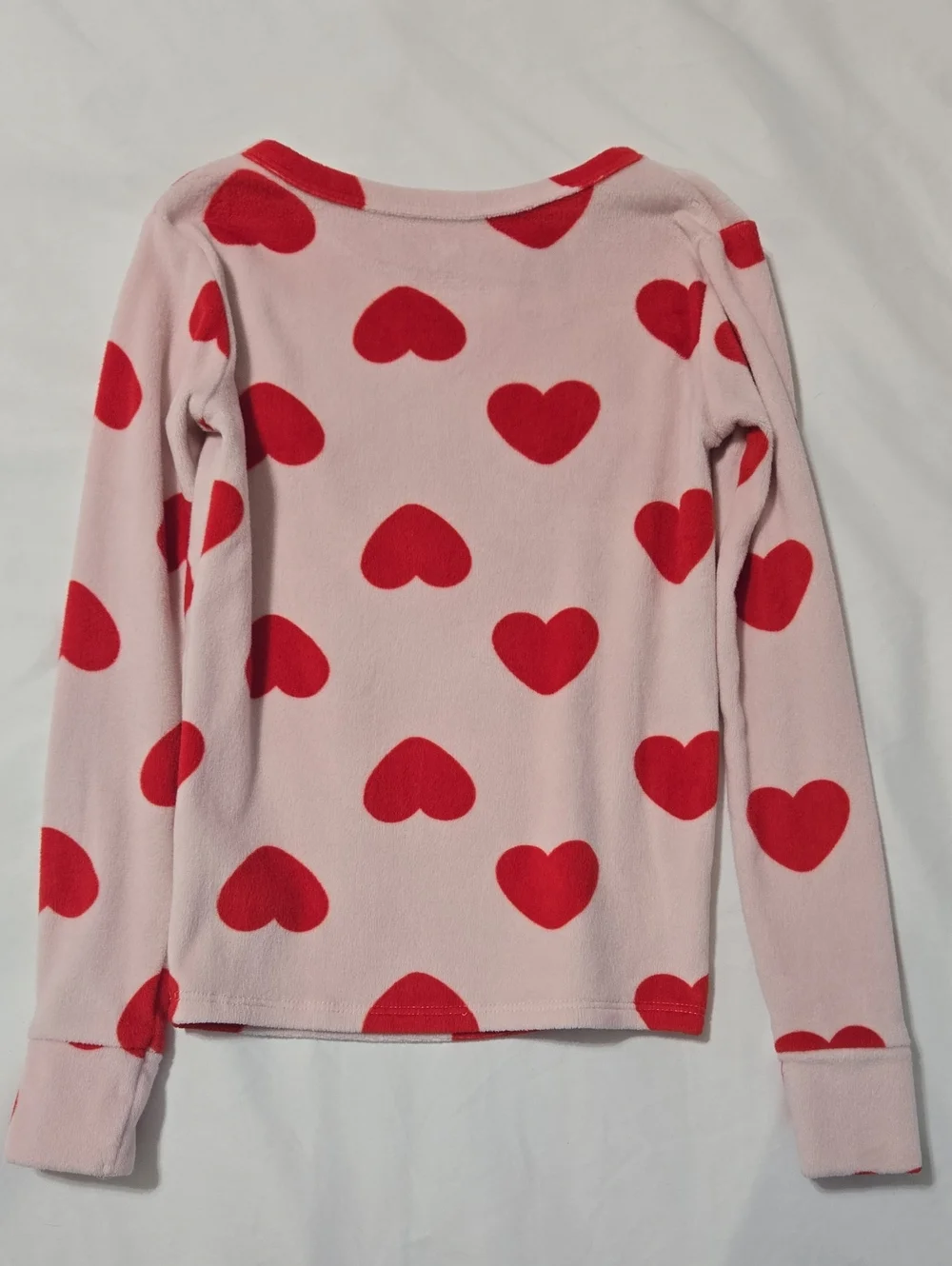 Cat & Jack snuggly soft heart pajamas